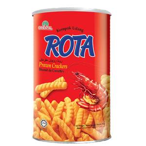 Oriental Rota Prawn Crackers Tin 80Gm