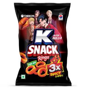 Orion K-Snack Rings 3X Spicy 40Gm