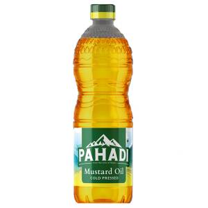 Pahadi Mustard Oil Bottle 1000Ml