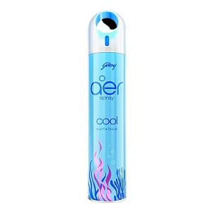 Godrej Aer Home Fragrance Spray - Cool Surf Blue 220Ml