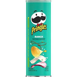 Pringles Ranch Flavored Potato Crisps 158Gm