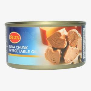 Roza Tuna Chunk in Vegetable Oil 185Gm