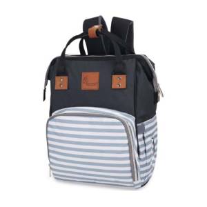 R for Rabbit Caramello Regal Diaper Bags Grey Stripes ,DBCMRGS7