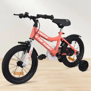 R for Rabbit Cruize-16 Inch Bicycle Peach(4-7yrs), BLCRPE16