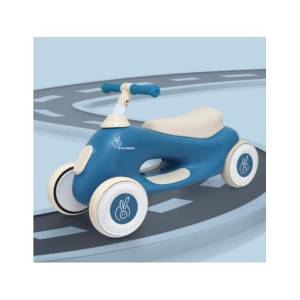 R for Rabbit Speedster Zoomy Ride on Car Blue Grey(1-4yrs) ,PRSSZBG01