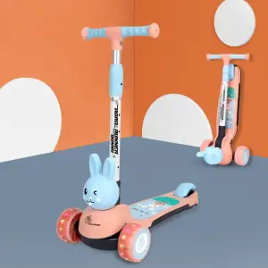 R for Rabbit Road Runner Bunny Scooter Pink Blue (3yrs+), SRRRBPB10