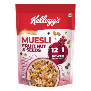 Kellogg's Muesli Fruit Nut & Seeds 500Gm