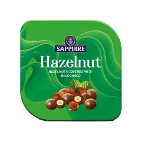 Sapphire Chocolate Coated Hazelnut Tin