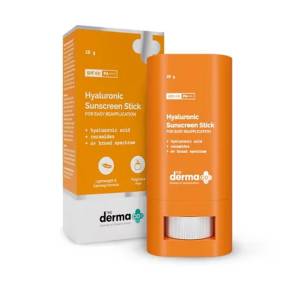 The Derma Co. Hyaluronic Sunscreen Stick With SPF 60 And Pa++++ 20Gm