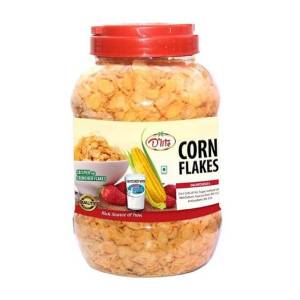 D'Lite Corn Flakes Jar 500gm