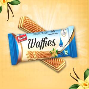 Venetto Creamy Wafer Vanilla 130Gm