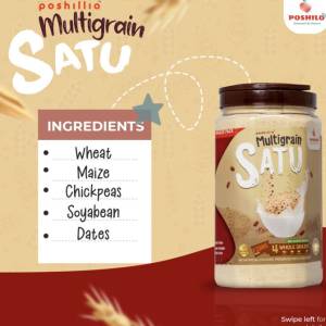 Poshilo's Multigrain Sattu 750Gm