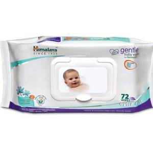 Himalaya Gentle Baby Wipes 72's