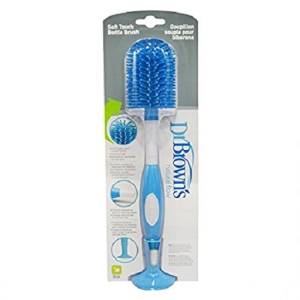 Dr. Brown's Soft Touch Bottle Brush (Non-Metal, No Sponge) - Blue, AC055