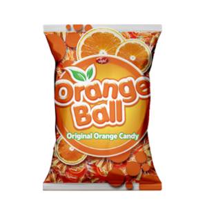 Orange Ball Candy 352Gm