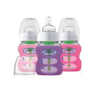 Dr. Brown's 270 ml Wide-Neck Glass Bottle Sleeve, AC087 / AC088 9 oz