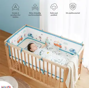 KUB 3D Breathable Bumper for Crib
