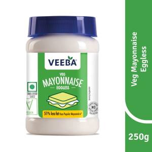 Veeba's Veg Mayonnaise Eggless 250Gm