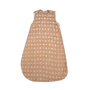 Crane baby BC-110WB-2 ,Ezra Wearable Blanket 0-9mo. (Muslin Copper Dash)