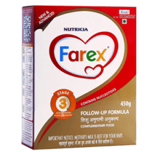 Farex Stage 3 Follow-up Formula Powder 400Gm (12-24 months)