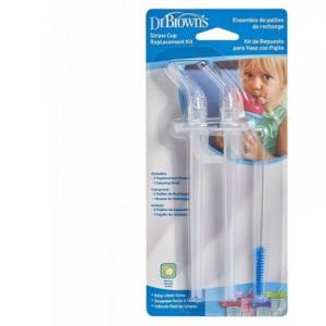 Dr. Brown's Insulated straw cup replacement kit,  TC074-INTL