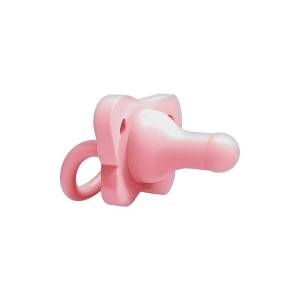 Dr Brown's HappyPaci Silicone One Piece Pacifier 0-6m Pink, PS11017-INTL-MED