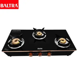 Baltra 3 Burner Gas Stove Jasper Auto Ignition BGS 193
