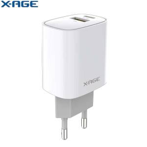 X-AGE XPDQC 20W Charging Adapter White XPDQC