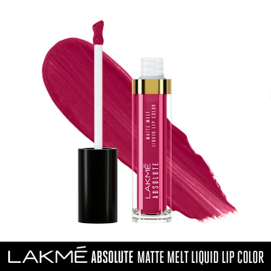 Lakme Absolute Matte Melt Liquid Lip Color Revenge Red 6Ml