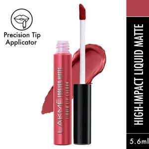 Lakme Forever Matte Liquid Lip Colour Pink Peach 5.6Ml