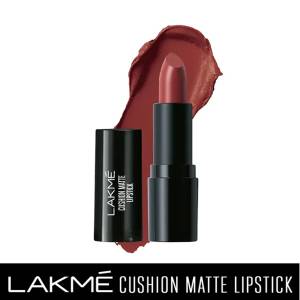Lakme Cushion Matte Lipstick Red Retro 4.5Gm