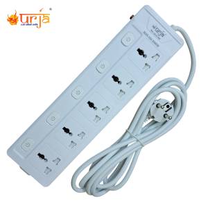Urja (3815-3M) Surge Protector 5 Port 2500W (10A) Extension Multiplug