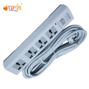Urja 4 Port 1 Switch 2500W 10 Meter Cable Length Extension Multiplug 004-10M
