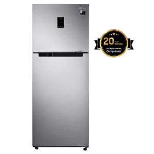 Samsung 394L Double Door 2 Star Frost Free 5 in 1 Convertible Inverter Compressor Refrigerator RT39M5538S8/TL