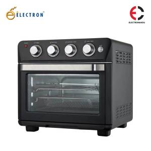 Electron Mechanical Air Fryer Electric Oven 1700W Black Elvo-25AF