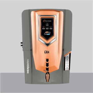Electron Meridian Natural Alkaline (RO+UV+UF+TDS) Water Purifier Grey Copper