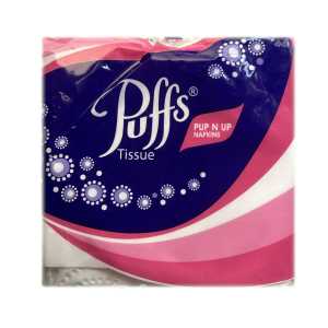 Puffs 2Ply Soft Pop-Up Napkin 35Gm (Pack of 20)