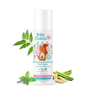 Baby Chakra Mosquito Repellent Spray For Babies & Kids 100Ml
