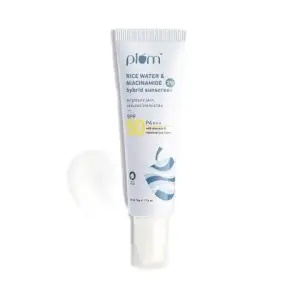 Plum 2% Niacinamide & Rice Water Sunscreen 50Gm