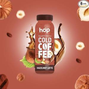 Hop Hazelnut Latte Cold Coffee 200Ml