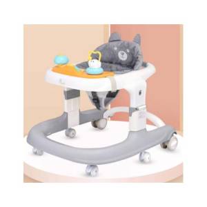 R for Rabbit Little Feet Sportz Baby Walker 2-in-1 Walker Turn Push Walker With Detachable Toy Bar With Meal Tray( 9-18 nnths), BWLFSGW3
