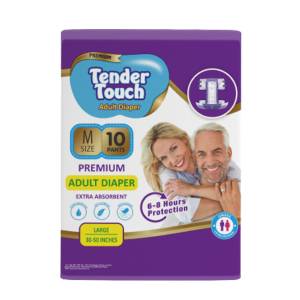 Tender Touch Jumbo Premium Adult Diaper M10