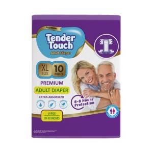 Tender Touch Jumbo Premium Adult Diaper XL10