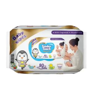 Tender Touch Baby Wipes 80Pcs