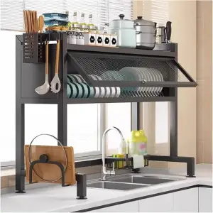 Sink Cabinet Door Rack Countertop Sink Shelf 85Cm