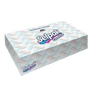 Selpak Comfort Tissue Box 2 Ply 200 Sheets