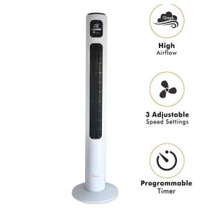 Crane Electrical Fan (Oscillating Tower Fan) EE-5612 White