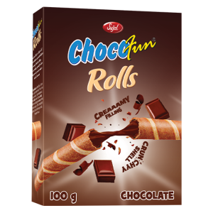Sujal Chocofun Chocolate Rolls 100Gm