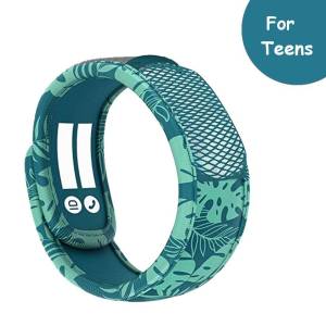 PARA’KITO® Wristband Teens Tropical Leaves (EN)-FNGWB1ENK60 -For Teens