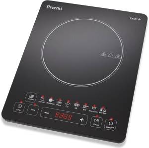 Preethi 1600W Excel Plus Induction Cooktop (Black) IC117